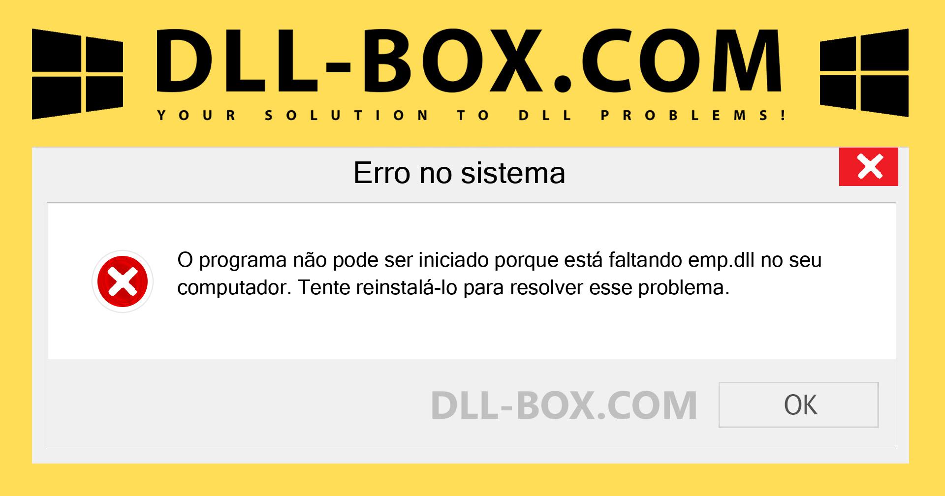 Emp dll download gr tis para windows dll box com